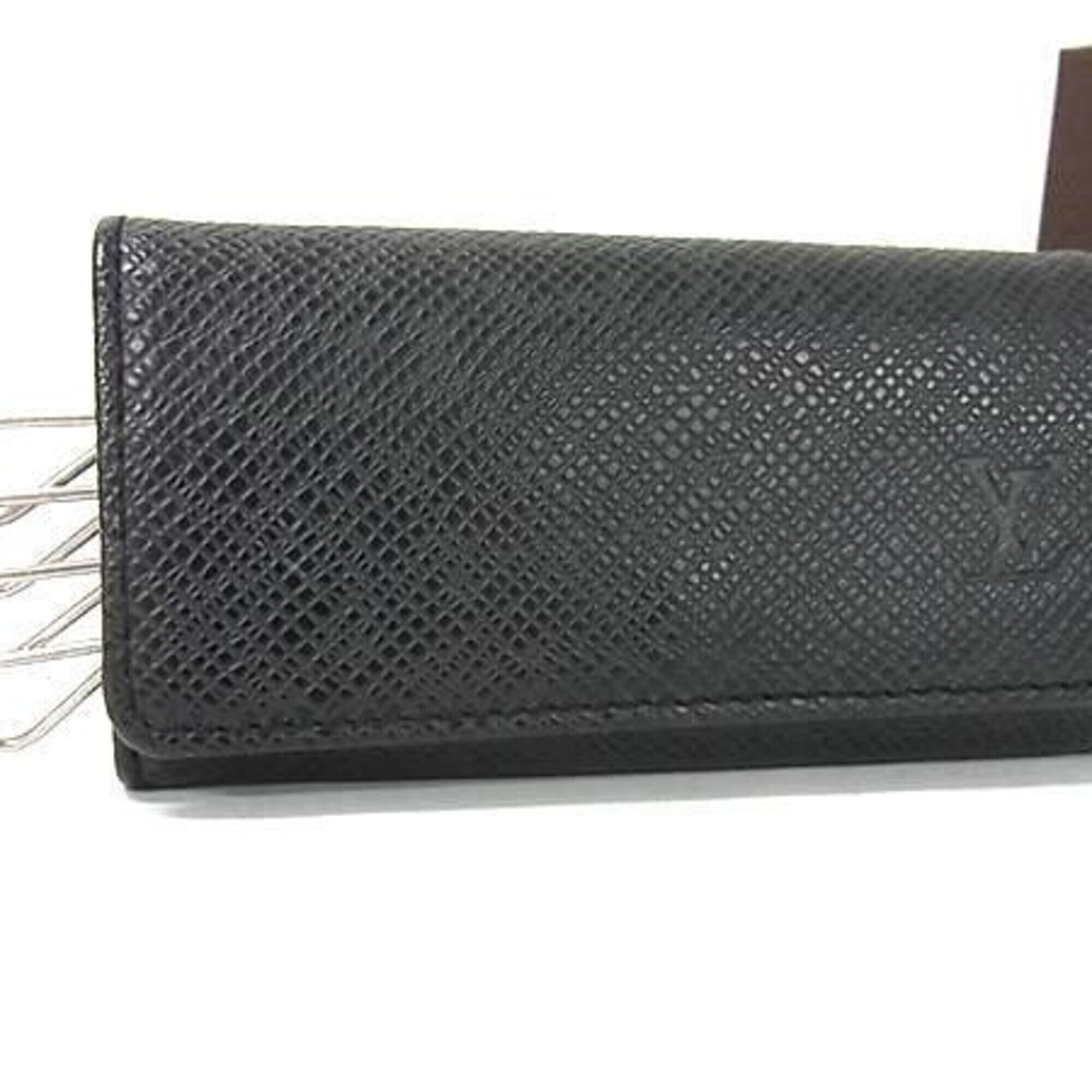 Louis Vuitton Louis Vuitton Key Case Multicles 4 M30522 Ardoise Taiga Men's